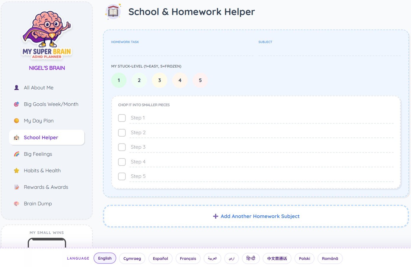Homework Helper Preview